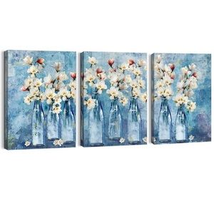 Canvas Wall Art Decor Flower Painting NEW!